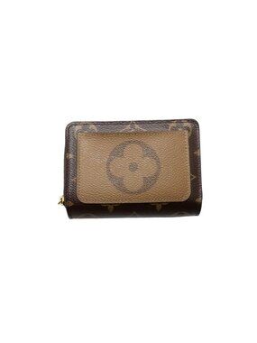 Louis Vuitton Monogram Giant Reverse Portefeuille Lou Leather Bifold Wallet